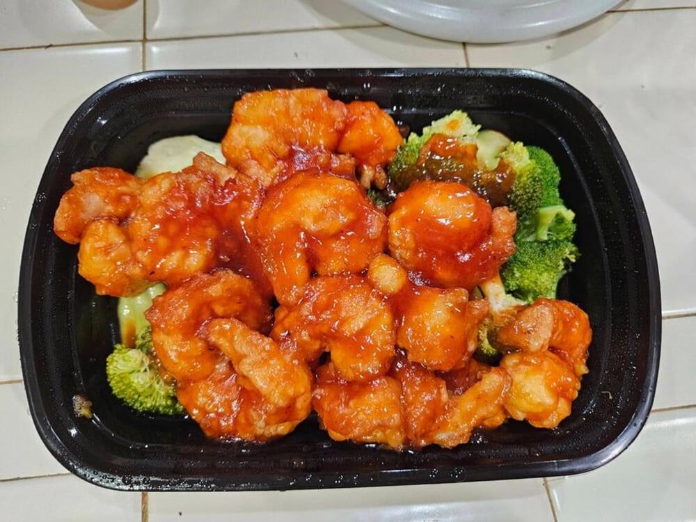 57. Orange Shrimp