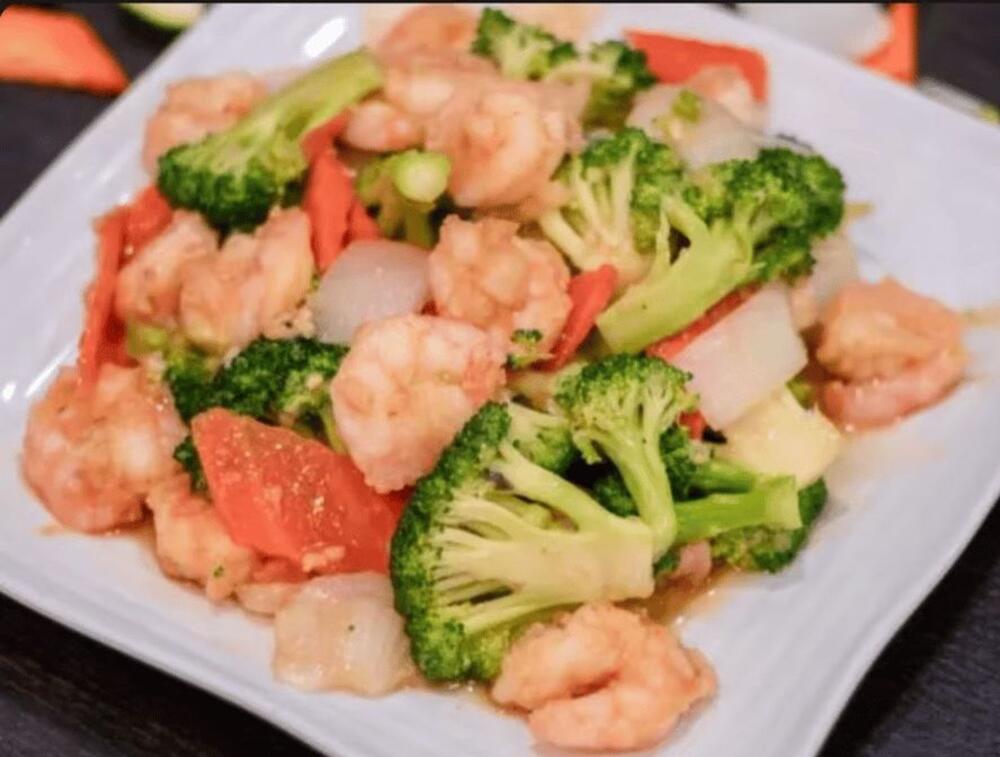 53. Shrimp with Broccoli