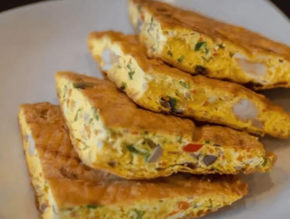 74. Chicken Egg Foo Young