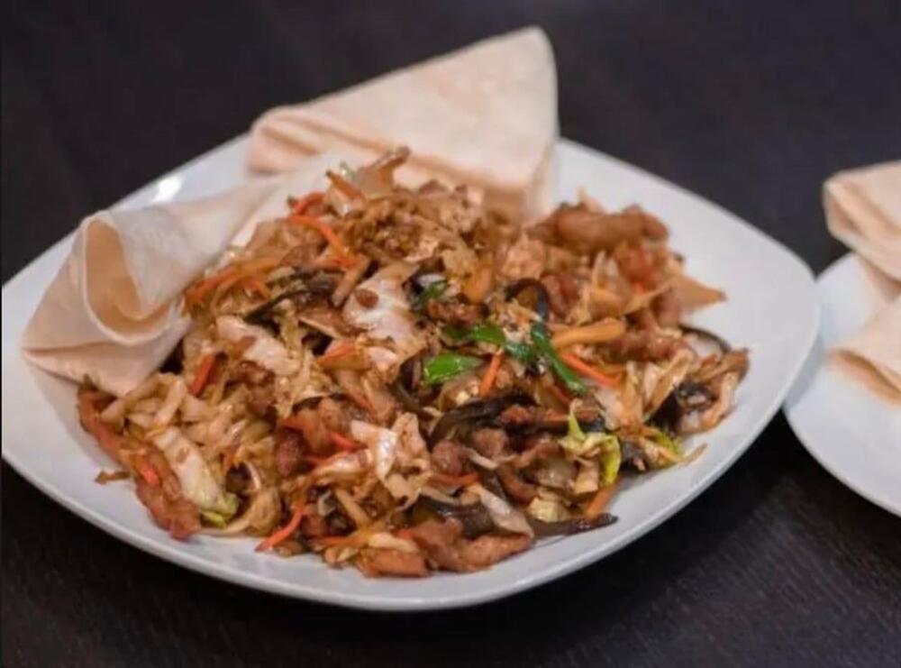 77. Beef Mu Shu