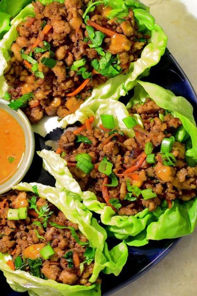 C3. Chicken Lettuce Wraps