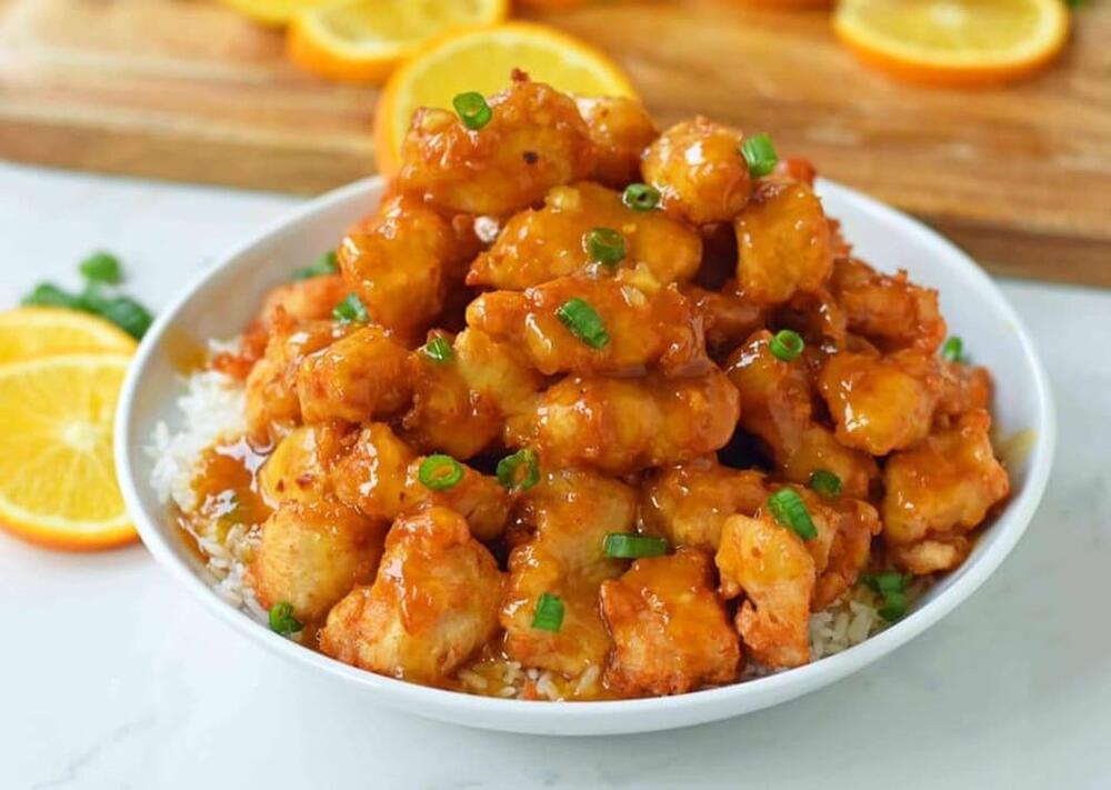 B4. Orange Chicken Bowl
